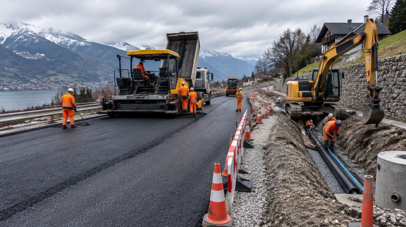 Werkleitungen & Strassenbau